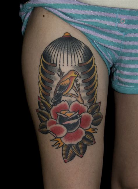 I'll post a better pic tomorrow. bird rib cage tattoo myke chambers | Tattoos by Myke ...