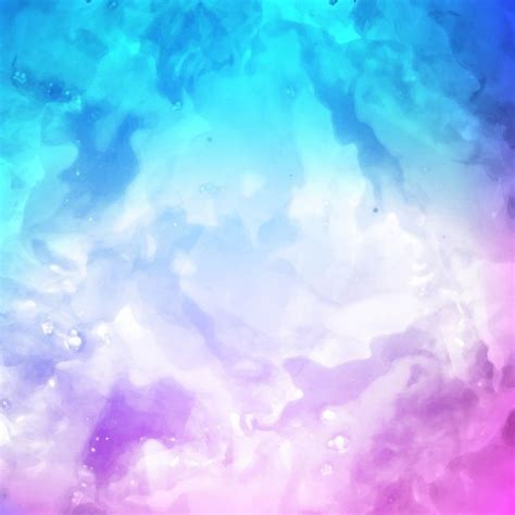 Artistic Watercolor Texture Purple And Blue Color Free Vector