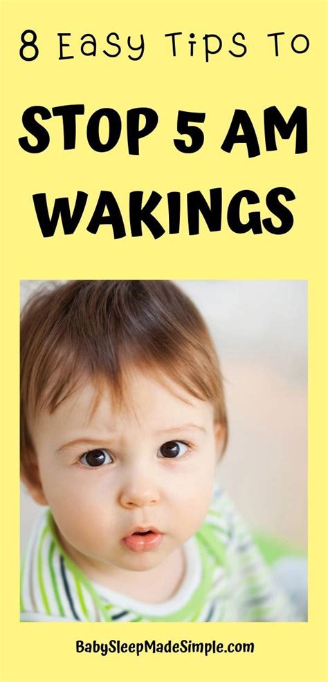 How To Stop Your Toddler From Waking At 5 Am Sleep Training Baby