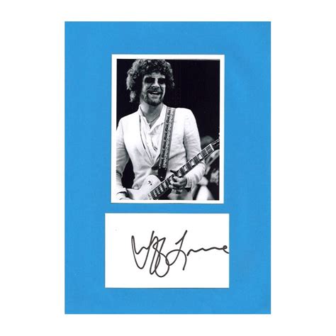 Jeff Lynne Electric Light Orchestra Autograph