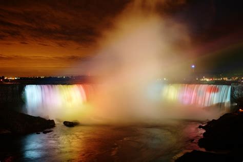 Niagara Gets New Nightly Lighting Niagara Falls Canada
