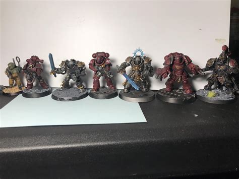 A Gentleman Asked Me To Do A Line Up Of My Truescale Grey Knights So
