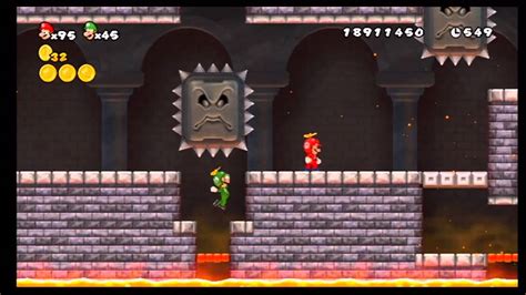 New Super Mario Bros Wii World 1 Castle Youtube