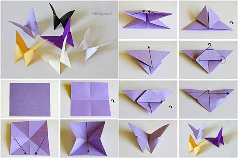 How To Diy Origami Butterfly