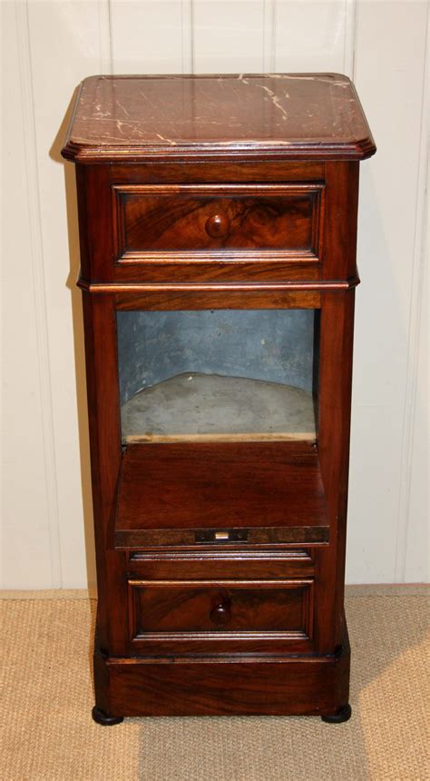 Tall should a bedside cabinet be. French Walnut Tall Bedside Cabinet - Antiques Atlas