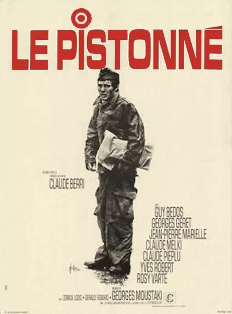 Affiche PliÉe 60x80cm Le PistonnÉ 1969 Guy Bedos Yves Robert