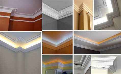 Often, rooms with high ceilings may seem too impersonal, lacking that cozy feel of a home. 35 Ceiling Corner Crown Molding Ideas - Decor Units