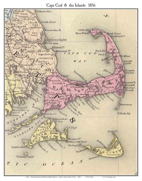Map Of Cape Cod And Islands Maps For You