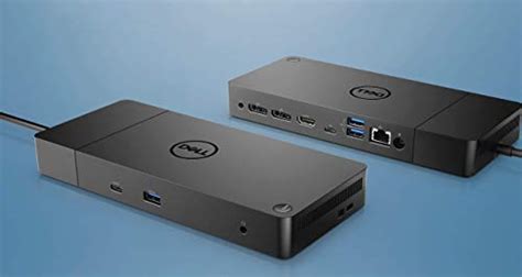 Dell Wd19 180w Docking Station Usb C Hdmi Dual Displayport Black