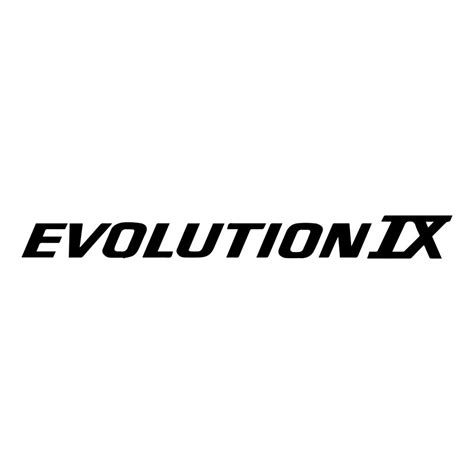Mitsubishi Evolution Ix Logo Vis Alle Stickers Foliegejldk