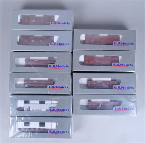 Jouet Train Ls Models Exclusive Made By Modern Gala Ho Dc Wagons