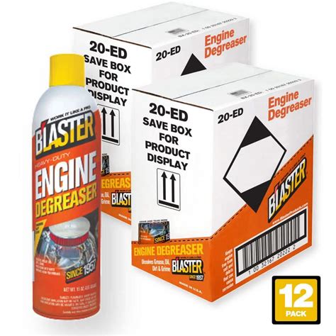 Blaster 15 Oz Heavy Duty Engine Degreaser And Cleaner Spray Pack Of