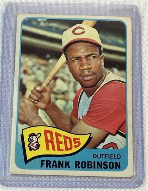 Check spelling or type a new query. Lot - 1965 Topps Set Break #120 Frank Robinson Baseball Card