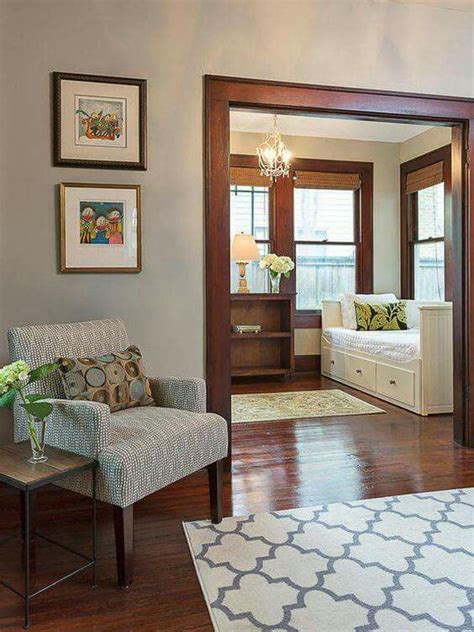There are several blues and sage greens that would work well with darker wood. Pin by Pauline Southwood on Home | Paint colors for living ...