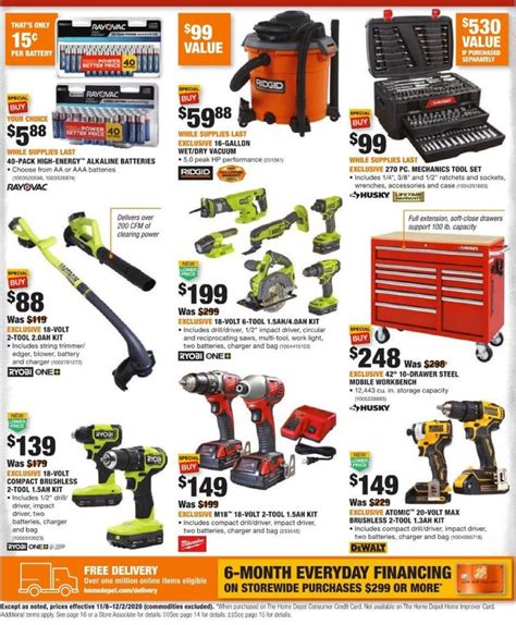 Home Depot Black Friday 2023 Ad And Deals