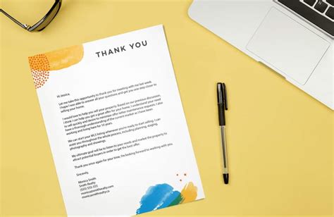 How To Write A Thank You Note Example Templates Zolo