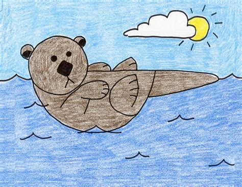 Sea Otter · Art Projects For Kids