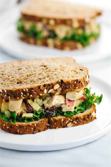 Curried Chicken Salad Sandwich - Jessica Gavin