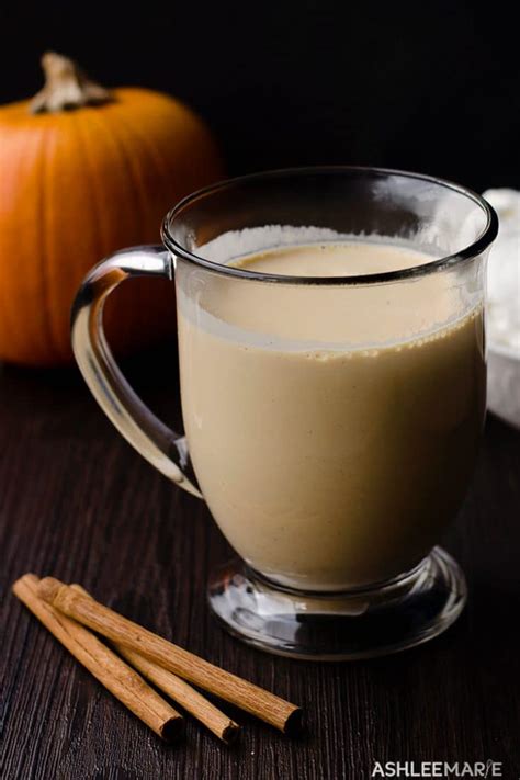 Hot Pumpkin Pie Drink Ashlee Marie Real Fun With Real Food