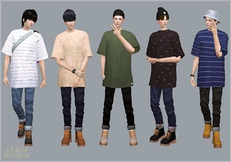 Sims 4 Korean Male Cc