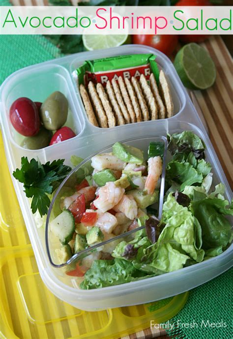 Bring poaching liquid to a rapid boil. Avocado Shrimp Salad - Family Fresh Meals
