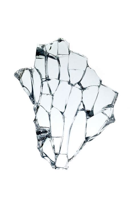 Broken Glass Pieces Art