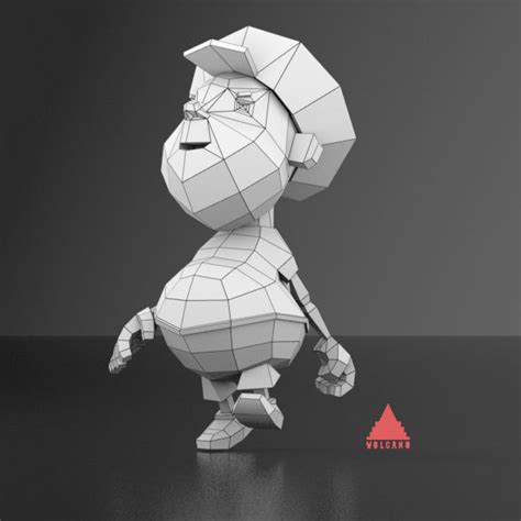 3d Model Cartoon Boy Low Poly Rigged And Animated Game Character Vr