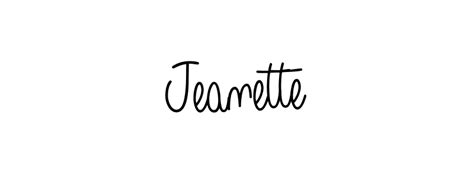 79 Jeanette Name Signature Style Ideas Creative E Signature