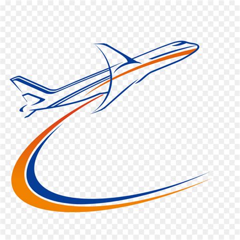 Pesawat Penerbangan Logo Gambar Png