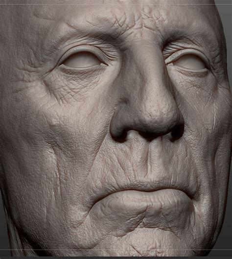 Cgtalk Portrait Attemp Alex Huguet 3d Zbrush Digital Sculpting