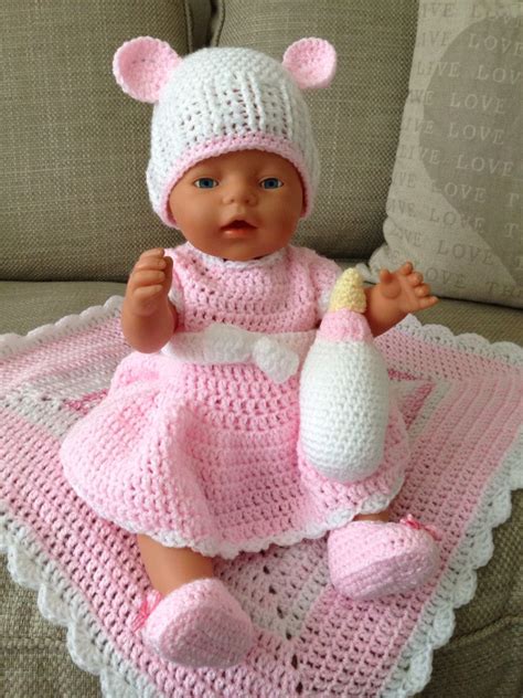 Crochet Patterns For 18 In Doll Clothes Doll Clothes Crochet Pattern