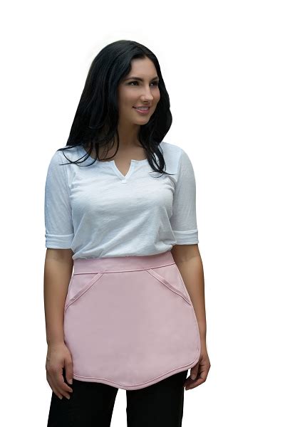 Daystar Apron Style 130 Professional Two Pocket Scalloped Waist Aprons
