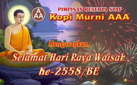 Semoga damai selalu beserta kita semua. My-Album: Selamat Hari Raya Waisak 2558/ BE