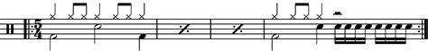 54 A B Exercises With Sixteenth Note Fills