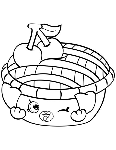 Shopkins Petkins 4 Coloring Page Free Coloring Pages Online