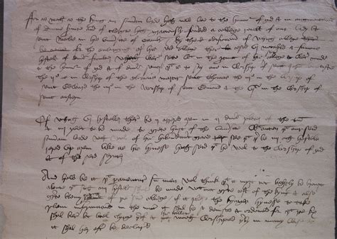 English Handwriting Manuscript Work
