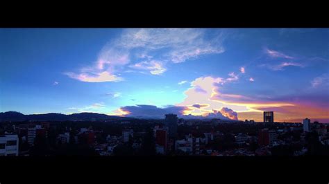 Sunset In Mexico City Atardecer En La Ciudad De México Youtube