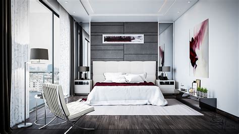 Modern Bedroom Interior Design On Behance