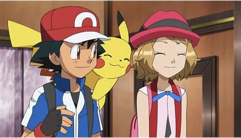 Pin By 🍙🖤~fanaii~🖤🍙 On Amourshipping ️ Pokemon Ash And Serena