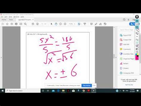 Function trig regents answers june 2019 algebra regents june 2019 answer key. Algebra 1 Regent June 2019 Part 2 - YouTube