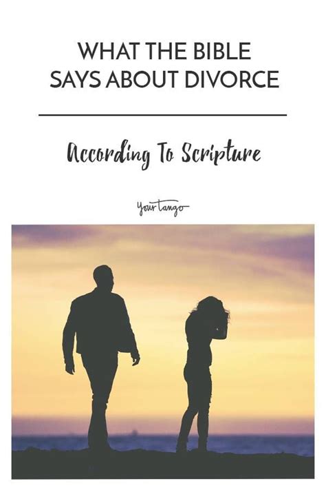 What Does The Bible Say About Divorce According To Scripture In 2020