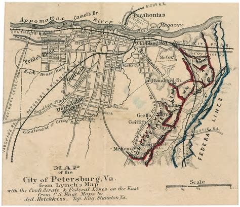 Siege Of Petersburg Richmond Campaign Battle Of Petersburg Siege Of