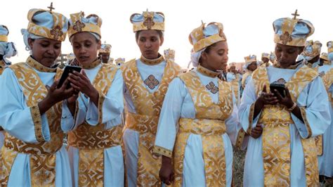Ethiopia Orthodox Church Split Social Media Restricted Bbc News