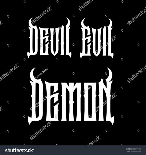 Devilish Font