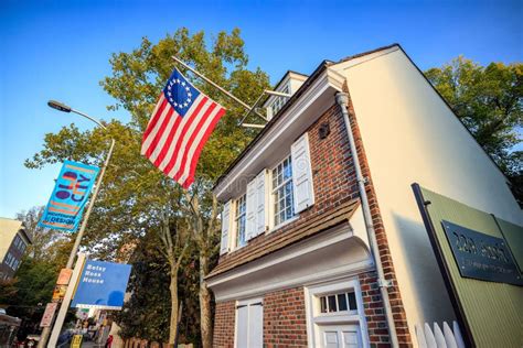 The Historic Betsy Ross House Editorial Stock Image Image Of Landmark