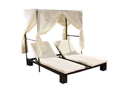 Maybe you would like to learn more about one of these? LIA Doppelliege Polyrattan mit Sonnenschutz Garten Liege ...