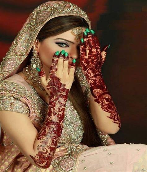 Latest Mehndi Designs Or Henna Styles For Girls Bridal