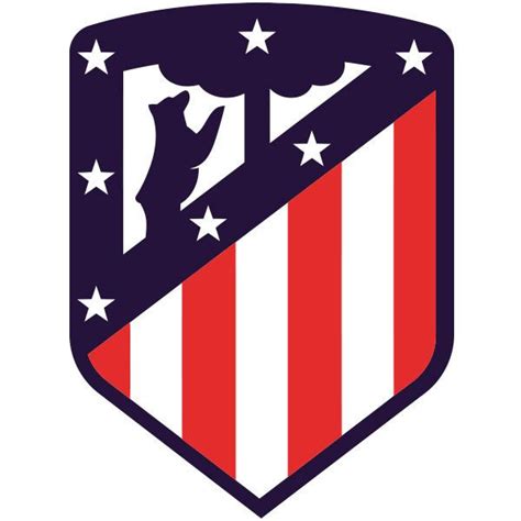 Vinilo del nuevo escudo Atlético de Madrid gambar png