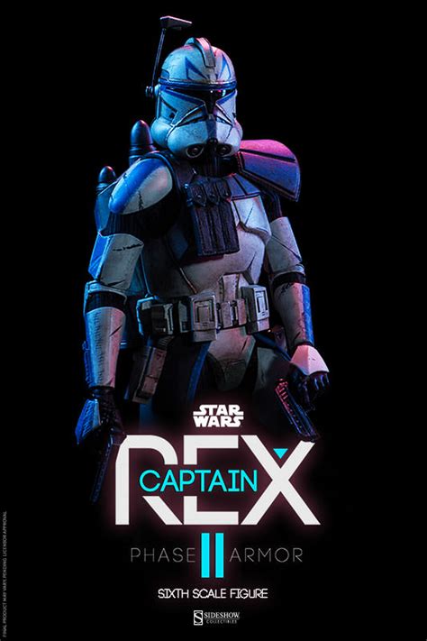 Phase 2 armor for clone troopers. Sideshow - Star Wars - Captain Rex - Phase II Armor ...