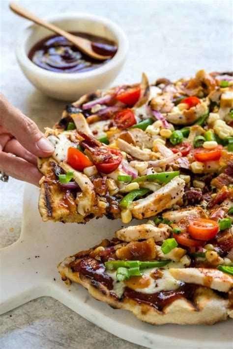 Grilled Bbq Chicken Pizza Recipe Jessica Gavin